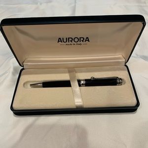 New Aurora “Talentum” Ballpoint Black with Chrome
